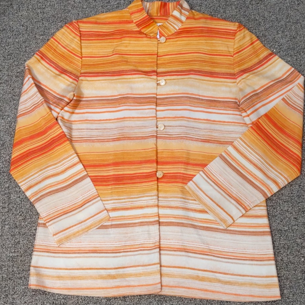 Morning Side multicolor striped longsleeve jacket